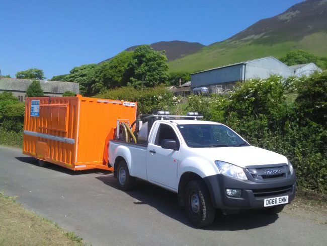 Solar Powered Welfare Unit