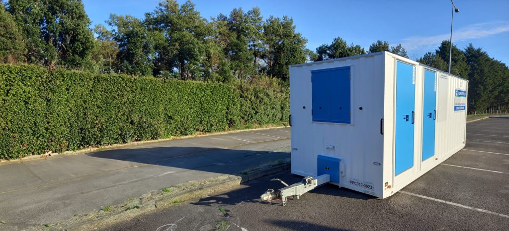 Showcasing the 12 man welfare unit