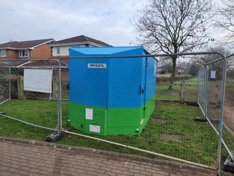 Drying and generator room from 8 man welfare unit