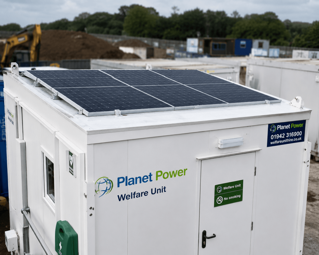 solar powered welfare unit